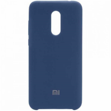 Купить Чехол-накладка Xiaomi Redmi 5 Silicone Cover Blue Чехол-накладка Xiaomi Redmi 5 Silicone Cover Blue