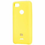 Чехол-накладка Xiaomi Redmi 6 Silicone Cover Yellow