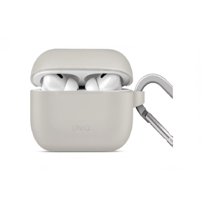 Чехол AirPods Pro 2 Uniq Vencer Silicone Case Carabin Gray Gray (Серый)