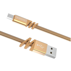 Кабель USB - MicroUSB / Borofone BX27 / 1M / Золотой