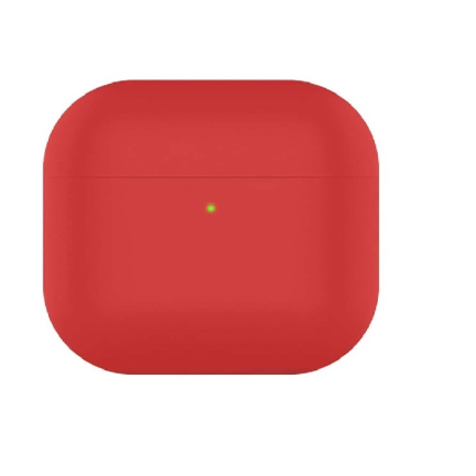 Чехол AirPods 3 Silicone Case Red Red (Красный)